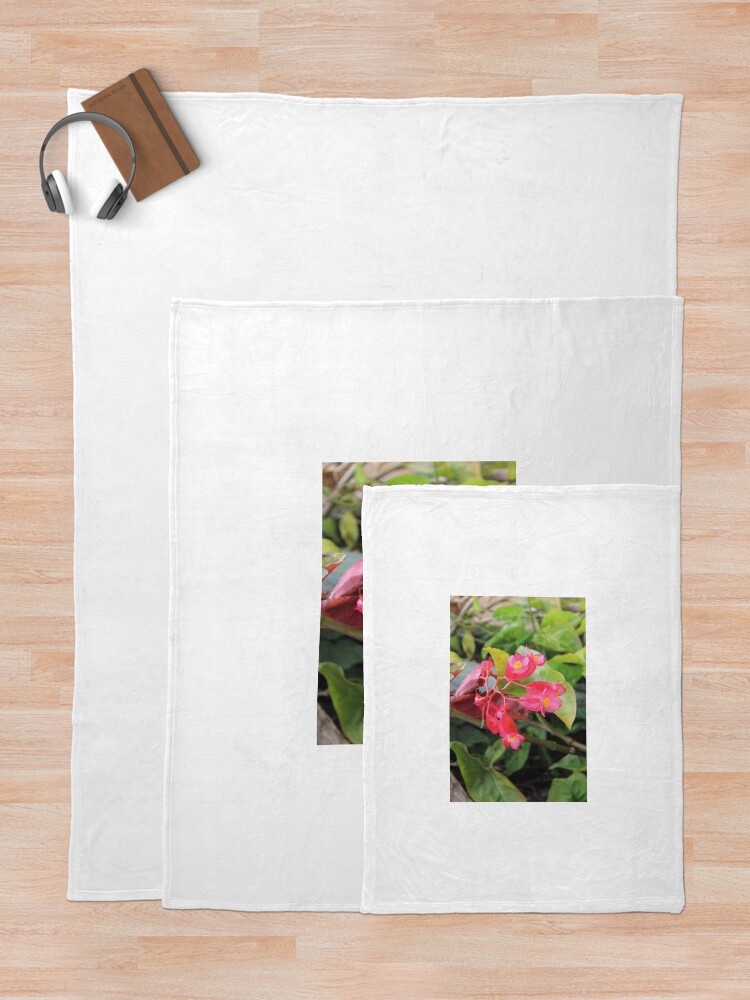 Alternate view of Blossoms Throw Blanket