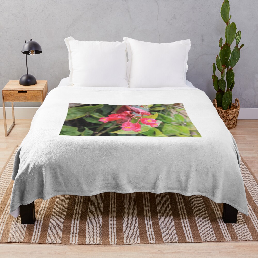 Blossoms Throw Blanket