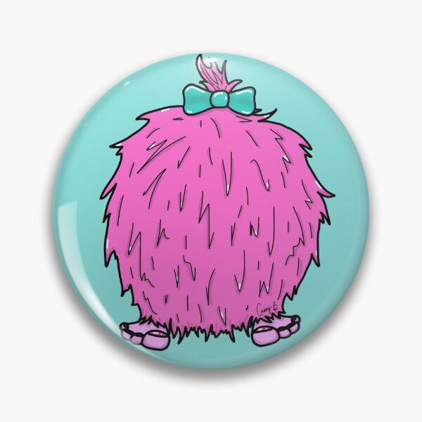Item preview, Pink Furball Monster designed and sold by caseybcreations.
