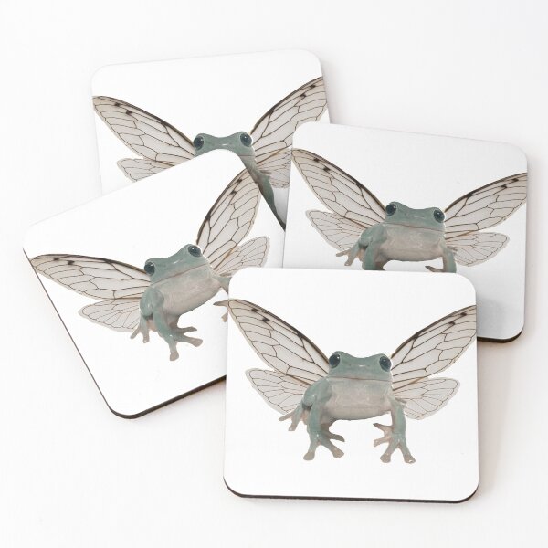 Item preview, fairy frog designed and sold by Katie’s Stickers.