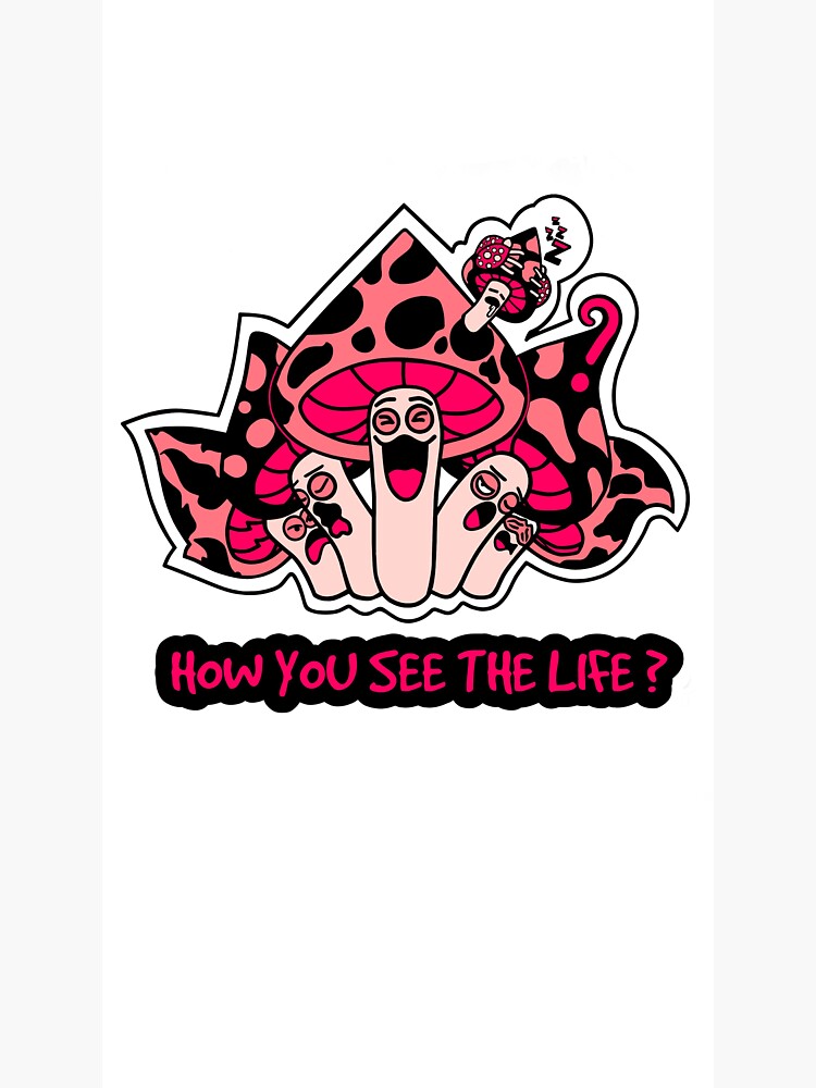 Thumbnail 3 of 3, Sticker, Magical mushrooms designed and sold by 4LORDS.