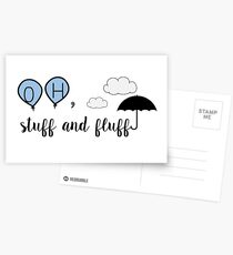 Oh, stuff and fluff- Winnie the Pooh Postcards