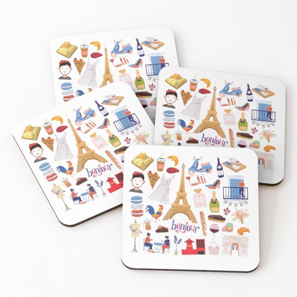 Item preview, France Travel Icons designed and sold by FancyPlanet.