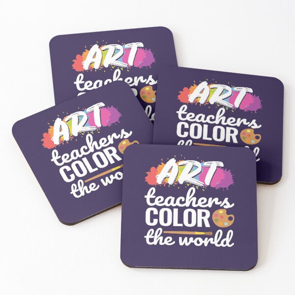 Item preview, Art Teachers Color the World Teacher Appreciation  designed and sold by jaygo.