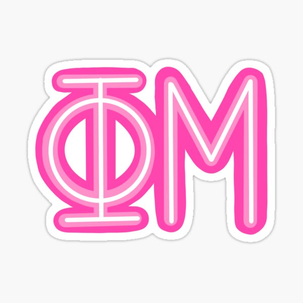 Greek letter Sticker