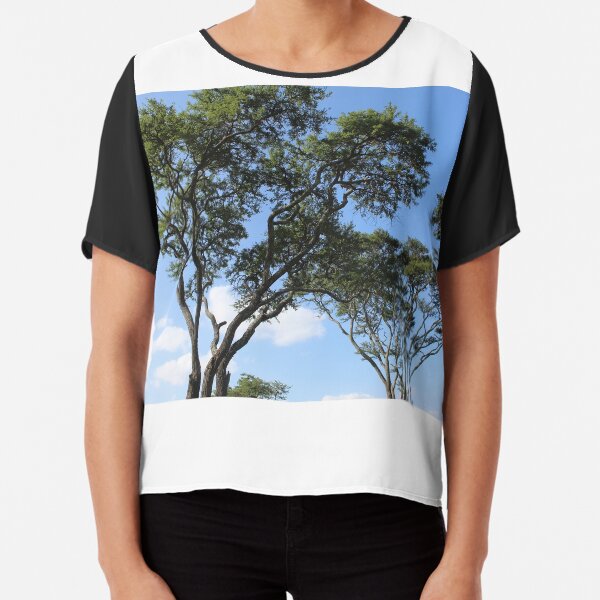 Sky High Chiffon Top
