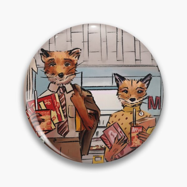 Item preview, Mr. & Ms.Fox Illustration designed and sold by MaritaScribbles.