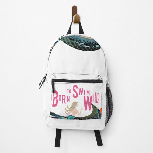 Item preview, Wild open water swimming, winter bathers. Born to swim mermaid for swimmer lovers. Caroline Laursen Original designed and sold by Caroline Laursen.