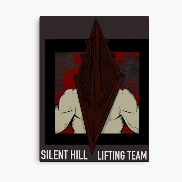 Aperçu de l'œuvre Équipe de levage Silent Hill créée et vendue par NotoriousPopArt.