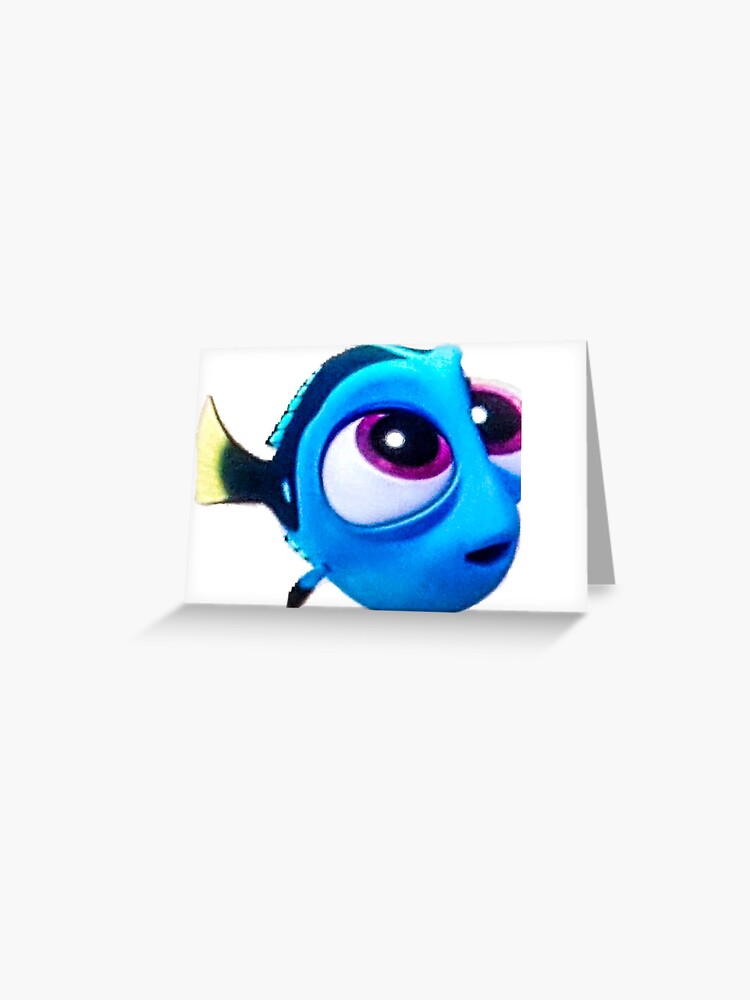 Baby Dory Greeting Card By Ginbubble Redbubble