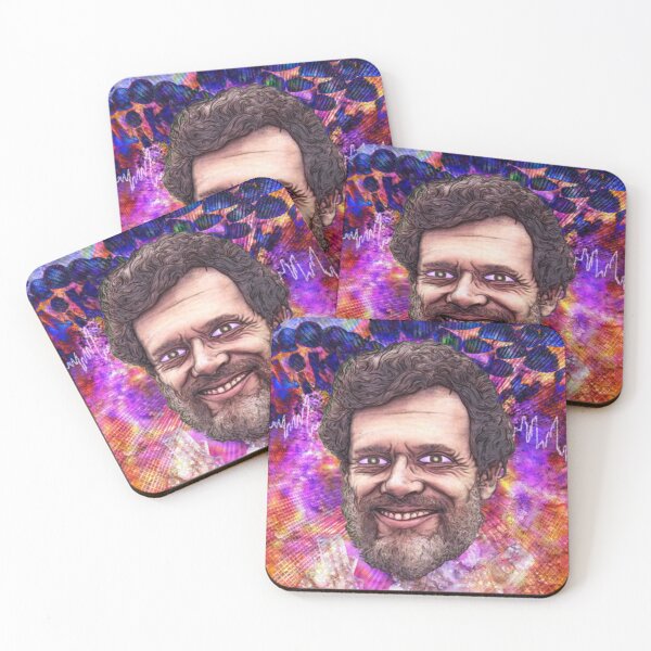 Artikelvorschau, Terence McKenna Buntes digitales Porträt entworfen und verkauft von RG.