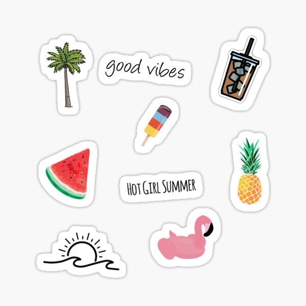 Summer Vibes Sticker Book