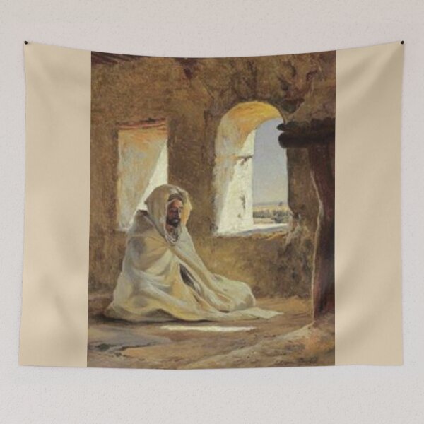 Item preview, algerian man praying  designed and sold by kikinafashion.