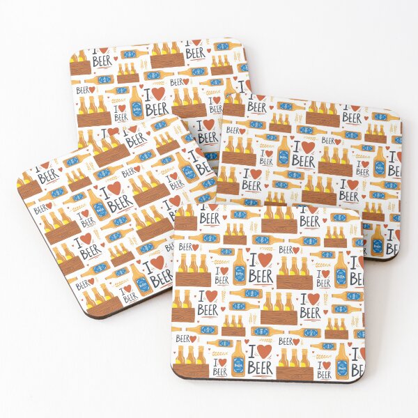 Item preview, I love beer, gift for beer lovers, gift for beer lover, gift for boyfriend, gift for men, gift for grandpa, gift for father designed and sold by Crocozen.