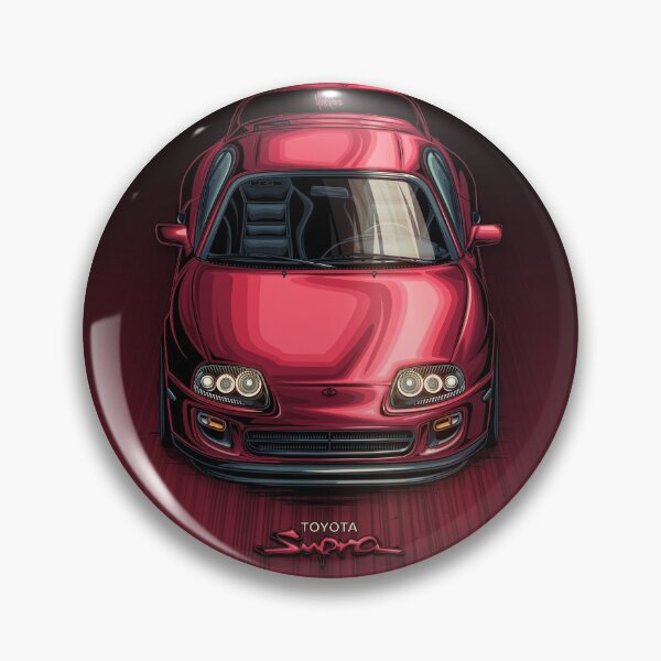 Item preview, Toyota Supra MK4 2JZ Rojo designed and sold by Racing Art Store.