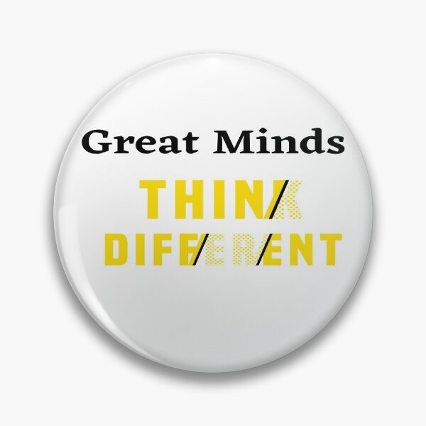 Item preview, Great minds think different. designed and sold by Samvy.