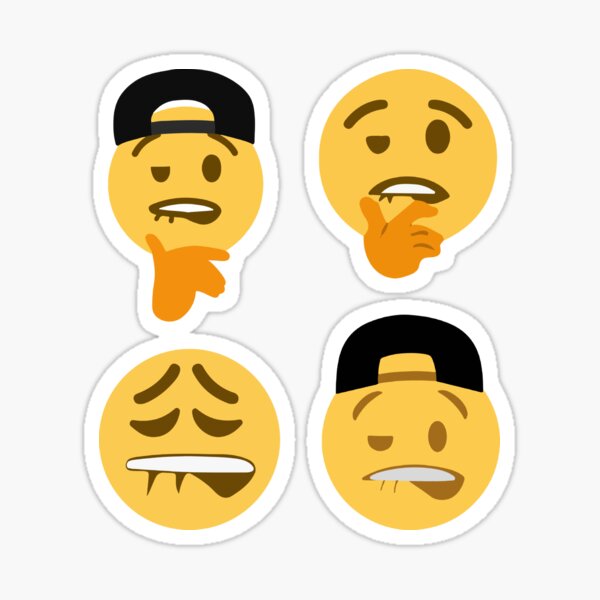 Fuckboy Emoji Pegatina