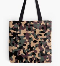 Woodland Camouflage Tote Bag