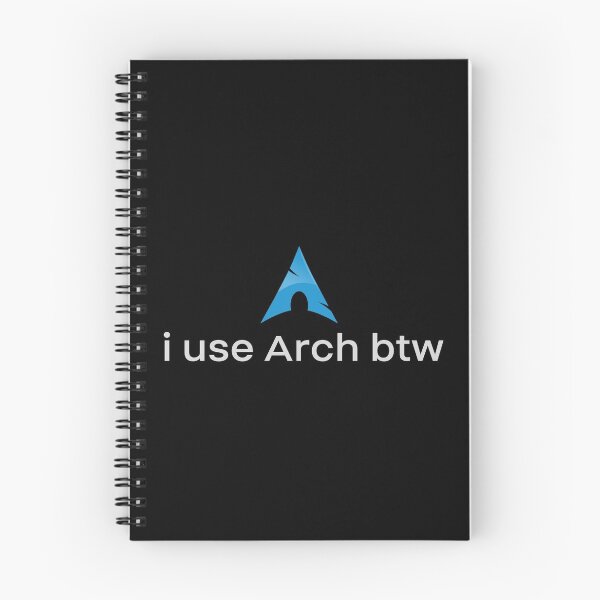 Item preview, i use Arch btw designed and sold by trilliansphere.