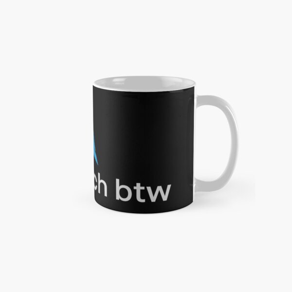Item preview, i use Arch btw designed and sold by trilliansphere.