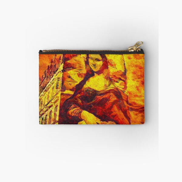 Artikelvorschau, Mona Lisa im Feuerstil - Urban Art entworfen und verkauft von Fire-Style-Art.