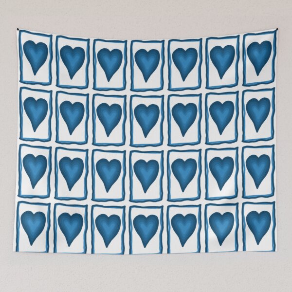 Item preview, Blue heart boxed designed and sold by ScarletPanda.