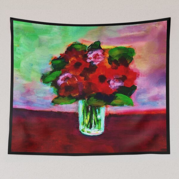 Item preview, A Bouquet Of Red Flowers  designed and sold by Mark Jesus-Allen.