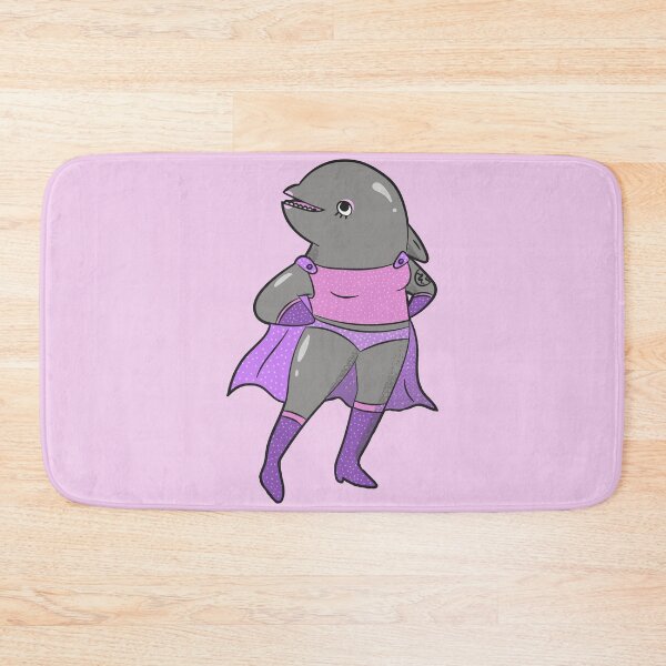 Item preview, Funny Dolphin Luchador Wrestler Sketch Drawing designed and sold by SLAG-Creative.