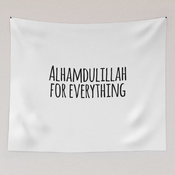 Item preview, Alhamdulillah for everything quote  designed and sold by emcazalet.