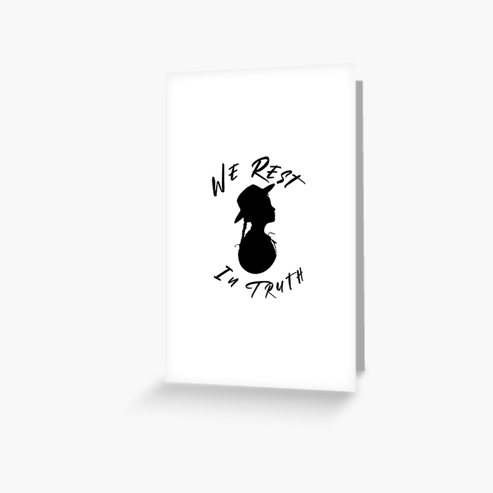 We Rest In Truth Anne with an E Greeting Card