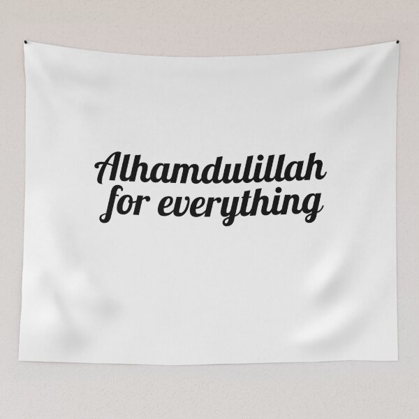 Item preview, Alhamdulillah for everything quote  designed and sold by emcazalet.
