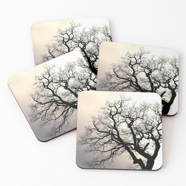Item preview, Silhouette of a leafless tree. designed and sold by cloud7.