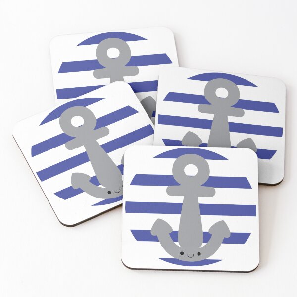 Item preview, Cute kawaii Anchor designed and sold by Mylittleprints.