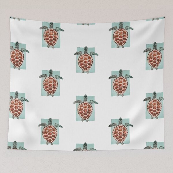 Item preview, Modern Watercolor Sea Turtle  designed and sold by GreatPlainsWolf.