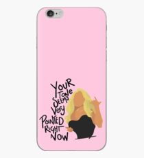 Vinilo o funda para iPhone Tu tono parece muy puntiagudo en este momento