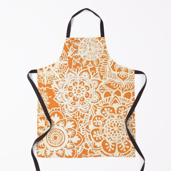 Item preview, Burnt Orange Mandala Pattern designed and sold by Julie Erin Designs.