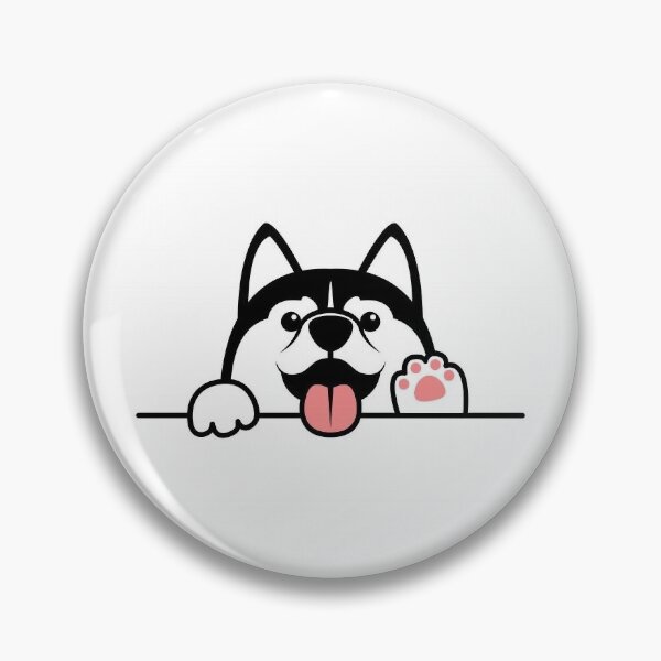 Item preview, Hi Husky! designed and sold by ItsArtForUs.