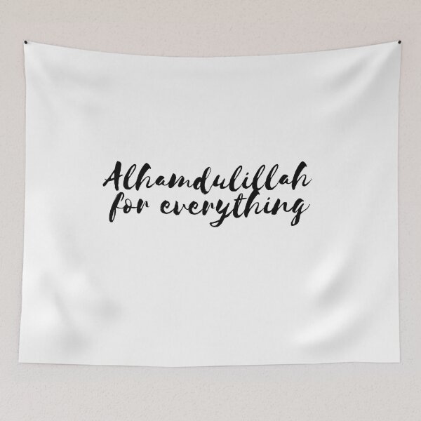 Item preview, Alhamdulillah for everything quote cute aesthetic  designed and sold by emcazalet.