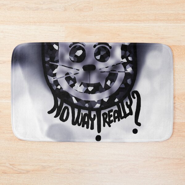 Item preview, No Way! Really? - Grinning Cat (Dark) designed and sold by zazuzanta.