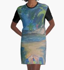 CHILL TIME(C2016) Graphic T-Shirt Dress
