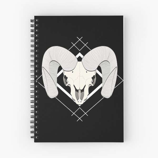 Item preview, Ram skull (dark variant) designed and sold by KpittmanDesigns.