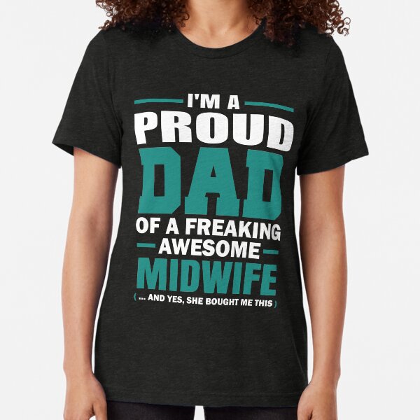 qué un impresionante partera parece T-Shirt matrona comadronas Regalo De Cumpleaños