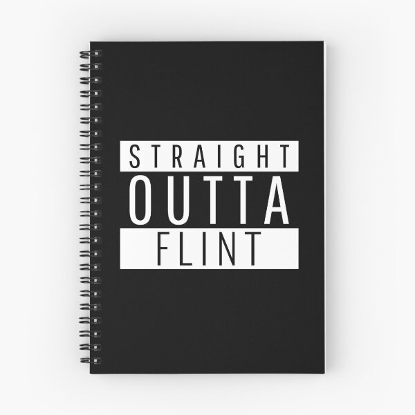 Item preview, Straight Outta Flint Michigan  designed and sold by Teelogic.