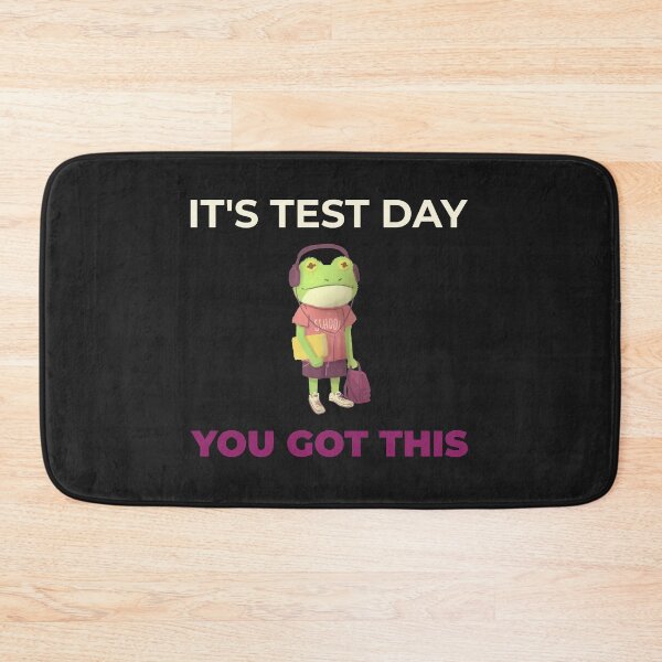 Item preview, It's Test Day You Got This (Frog) designed and sold by Purrfecta.