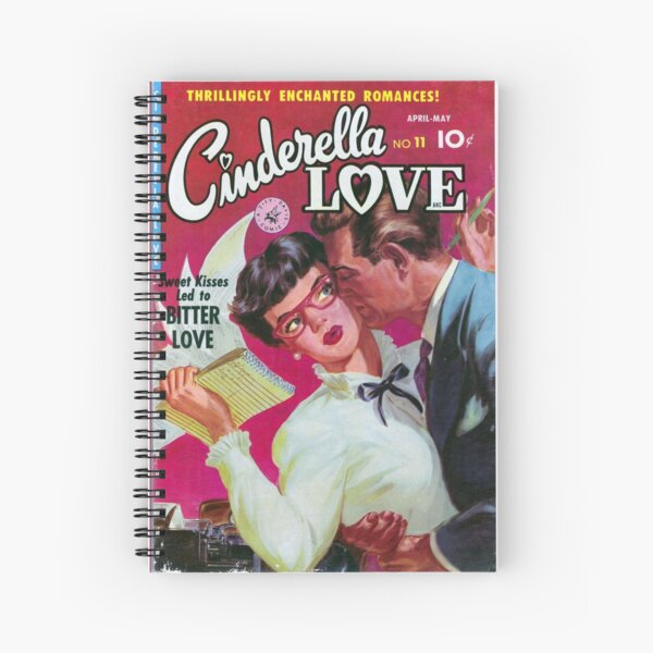 Aperçu de l'œuvre Couverture de bande dessinée Vintage Romance - Cindarella Love créée et vendue par Unhinged Heather.