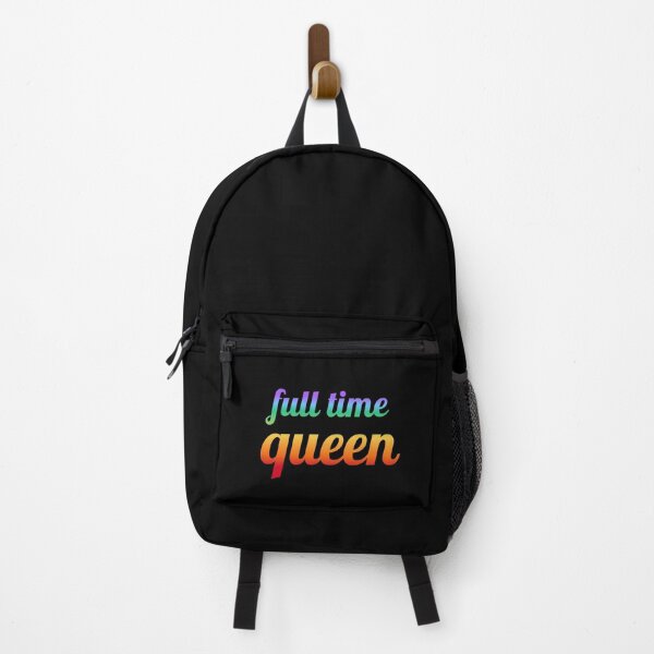 Item preview, Full time queen in rainbow colors gradient - lgbtq drag designed and sold by Inspirationmotivation.