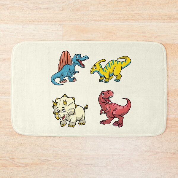Aperçu de l'œuvre Différents types de dinosaures Dinos Stickerspack Tous les types de dinosaures Aloha Dinosaur créée et vendue par KLINESTORE.