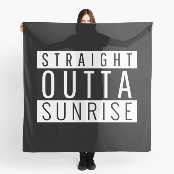 Item preview, Straight Outta Sunrise Florida  designed and sold by Teelogic.