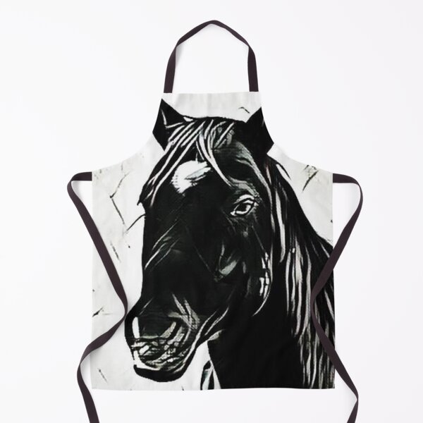Item preview, Black Horse on White designed and sold by LisaMPierce1990.