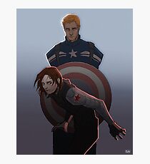 Cap and Buck Photographic Print